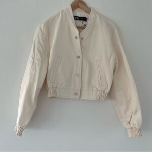 Zara Jean Bomber Jacket